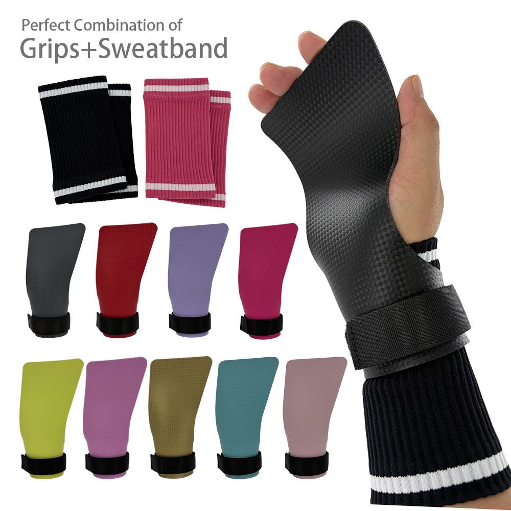 Wrist Wraps - Combinação Perfeita de Grips de Carbono