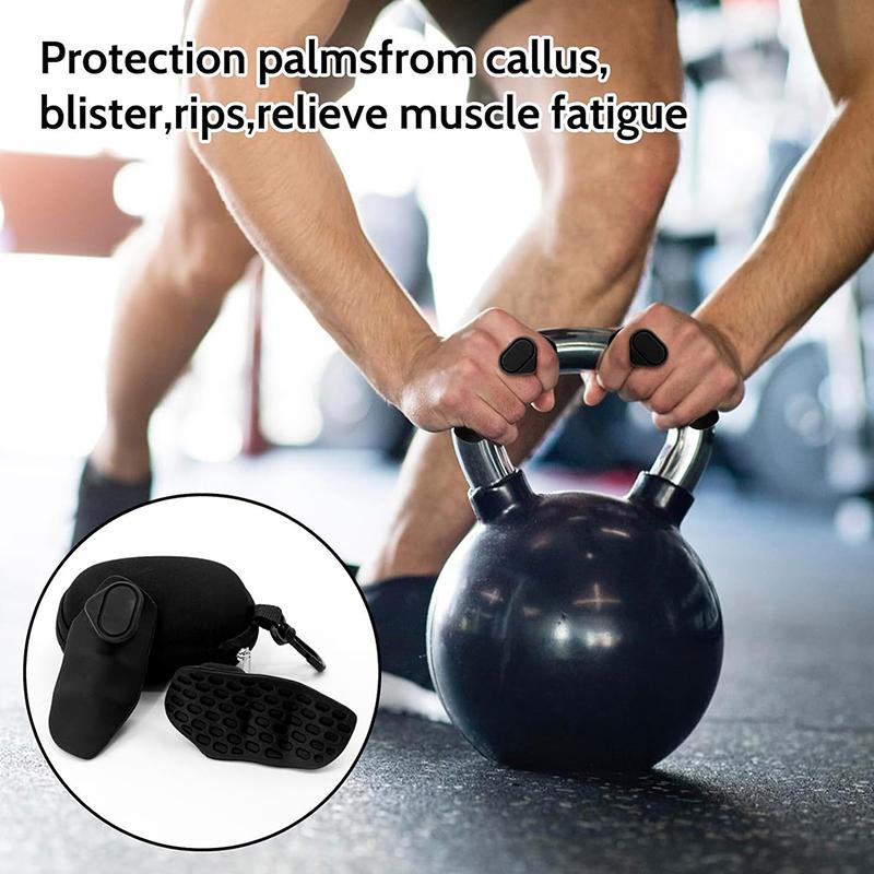 Weightlifting Gloves - 2 pçs apertos de ginásio anti-deslizamento