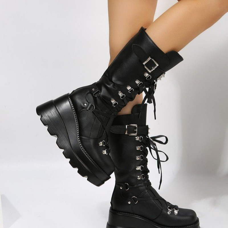 Botas Femininas de Plataforma  - Crossfit Belt avaliação e preço
