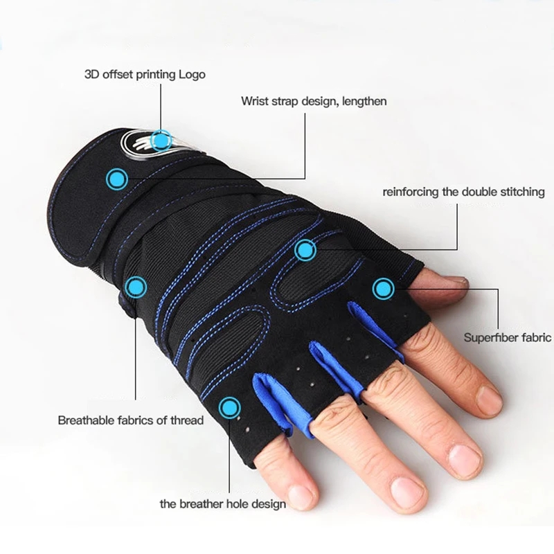Luvas de ginástica para homens - Weightlifting Gloves avaliação e preço