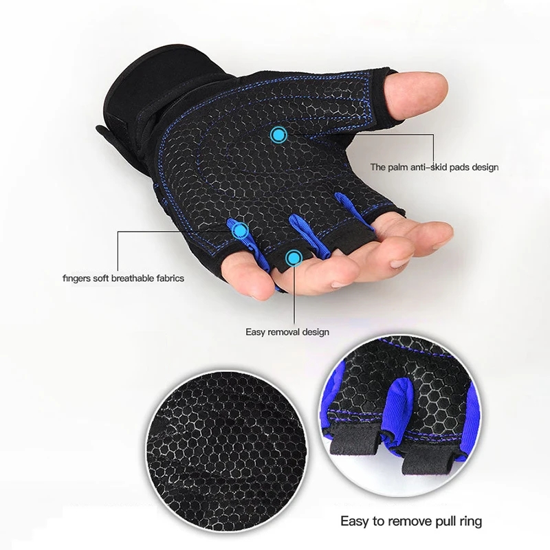 Luvas de ginástica para homens - Weightlifting Gloves avaliação e preço