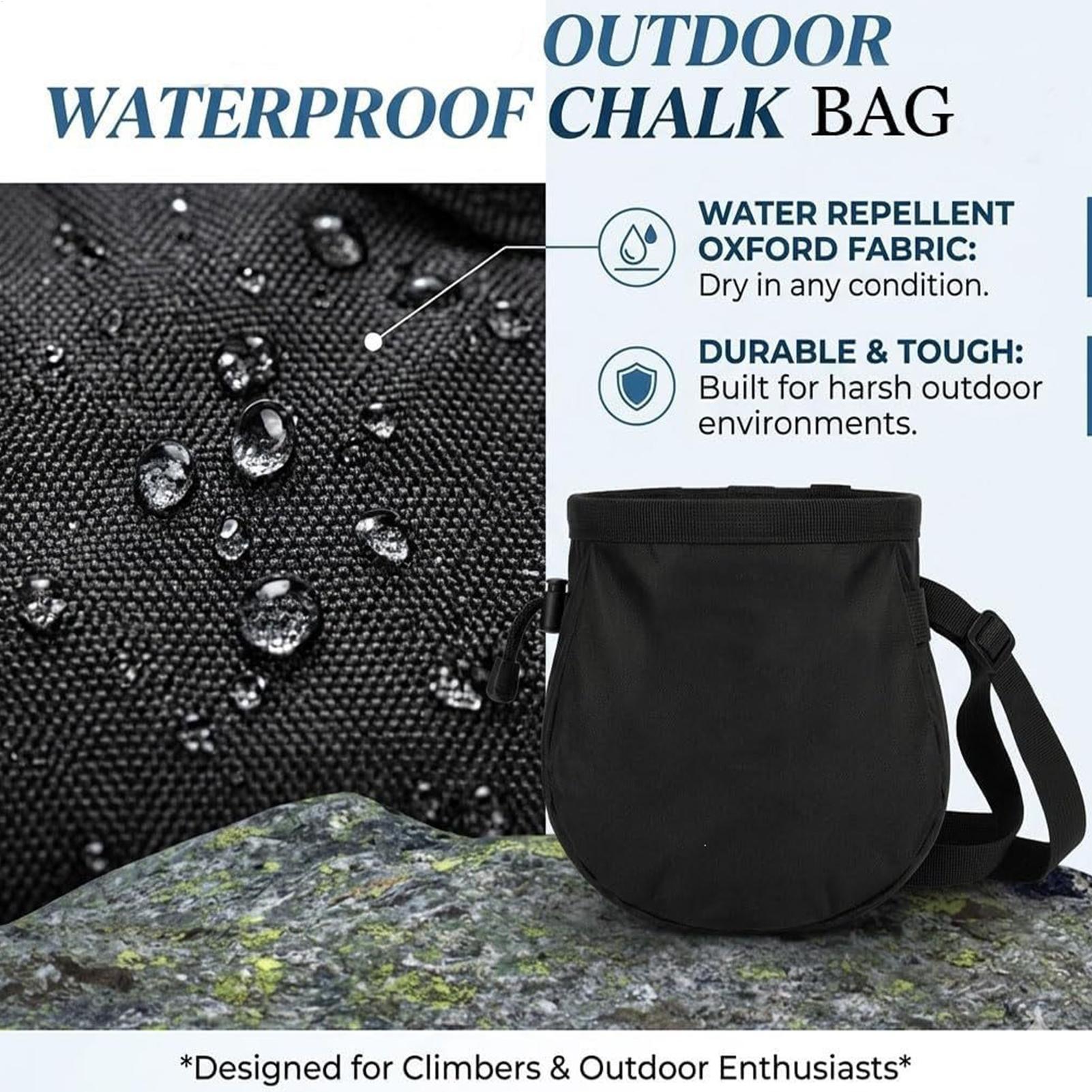 Bolsa de giz para escalada à p - Chalk Bag avaliação e preço
