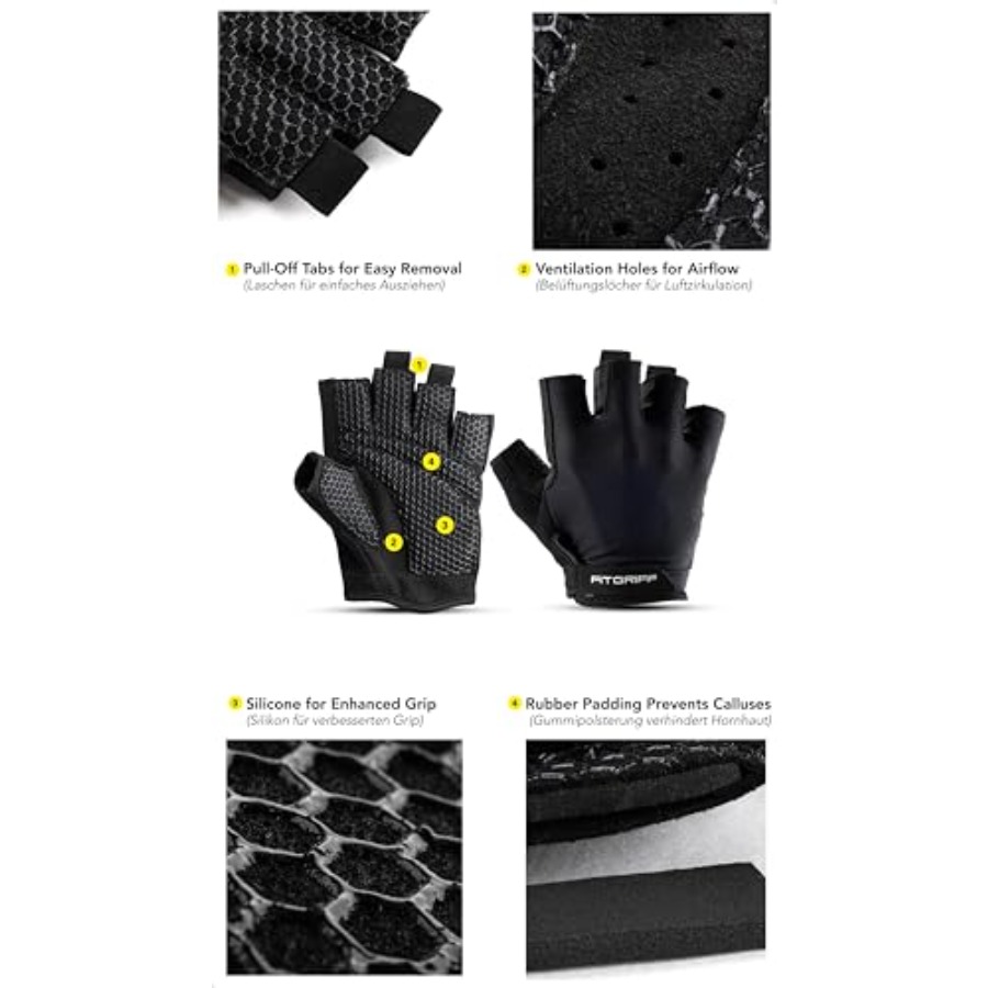 ®   Luvas de Treino Acolchoada - Weightlifting Gloves avaliação e preço