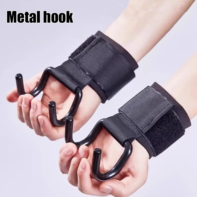 【F】2 peças de ganchos para lev - Weightlifting Gloves avaliação e preço