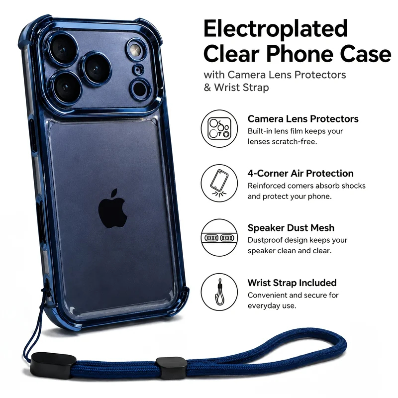 Capa de Telefone Transparente  - Wrist Wraps avaliação e preço