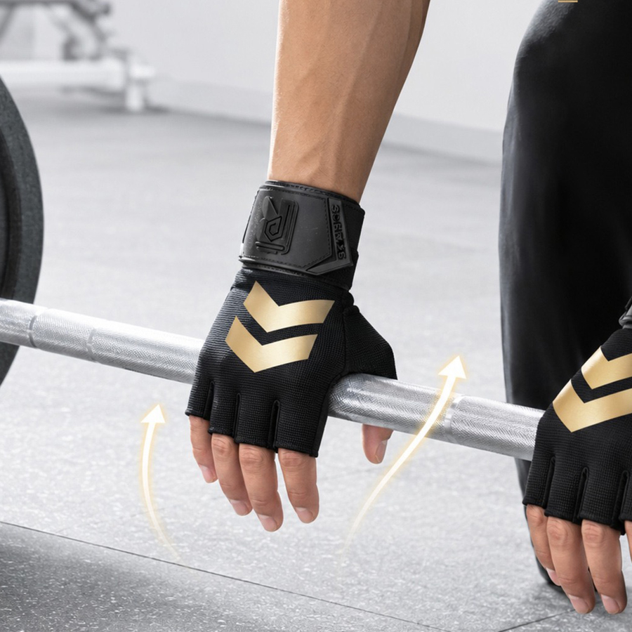 Luvas de fitness sem dedos com - Weightlifting Gloves avaliação e preço