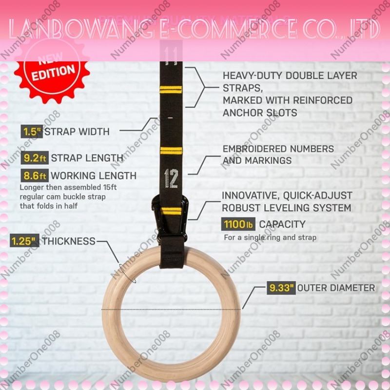 Conjunto de Argolas de Ginásti - Gymnastic Ring avaliação e preço