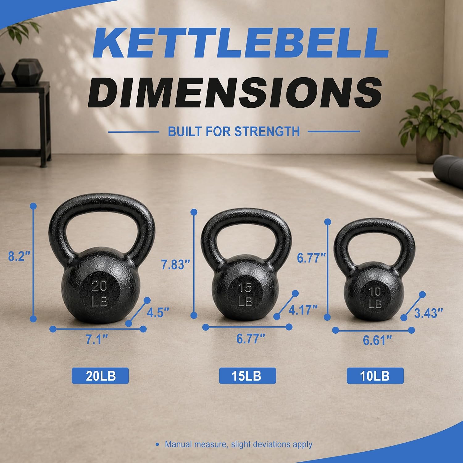 Kettlebells de ferro fundido,  - Kettlebell avaliação e preço