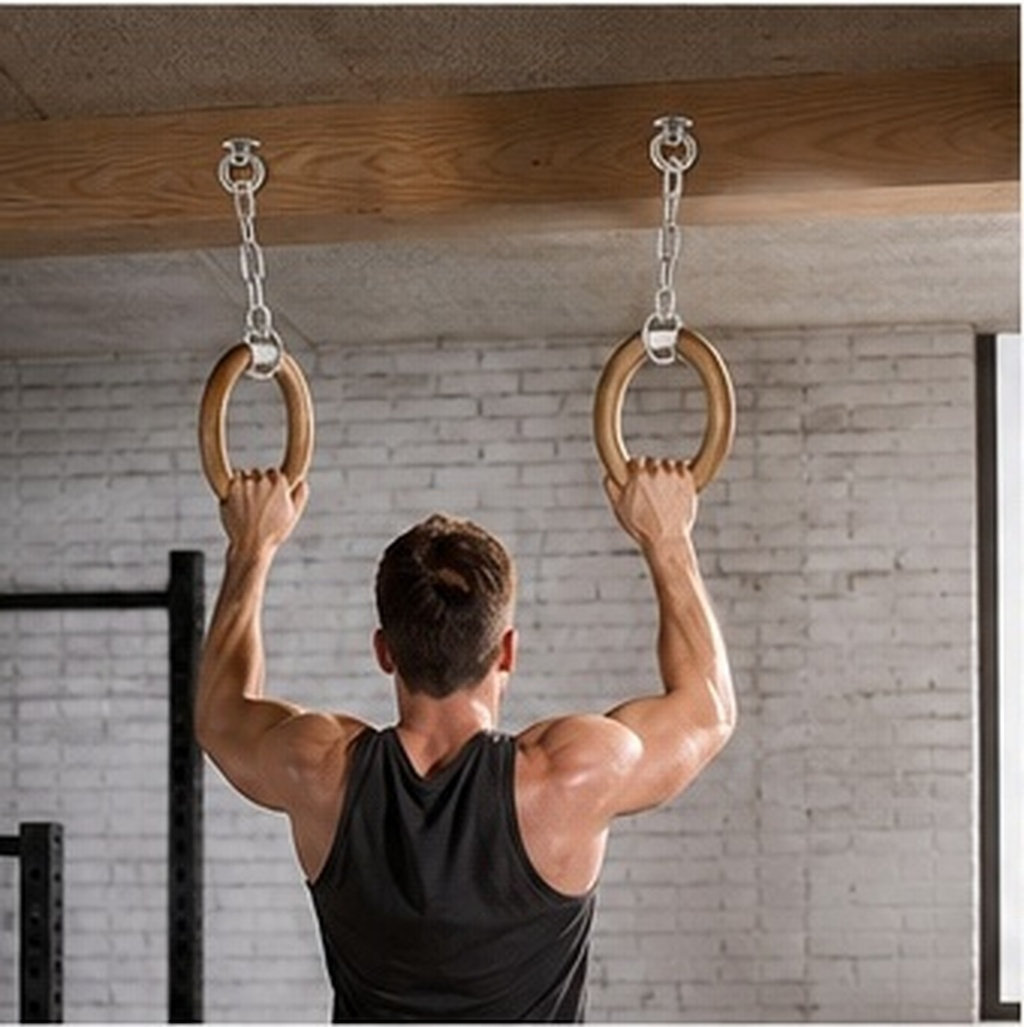 2 Peças Gancho de Teto Suspens - Gymnastic Ring avaliação e preço