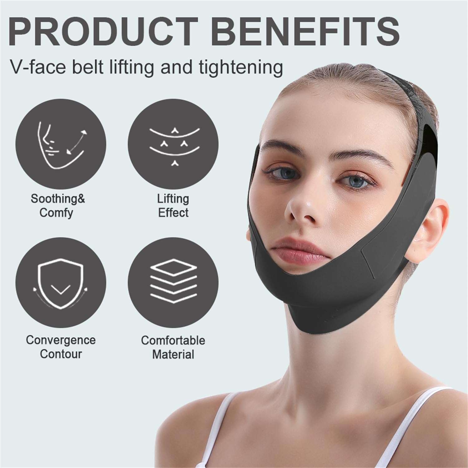 Fita de elevação facial, cinta - Lifting Belt avaliação e preço