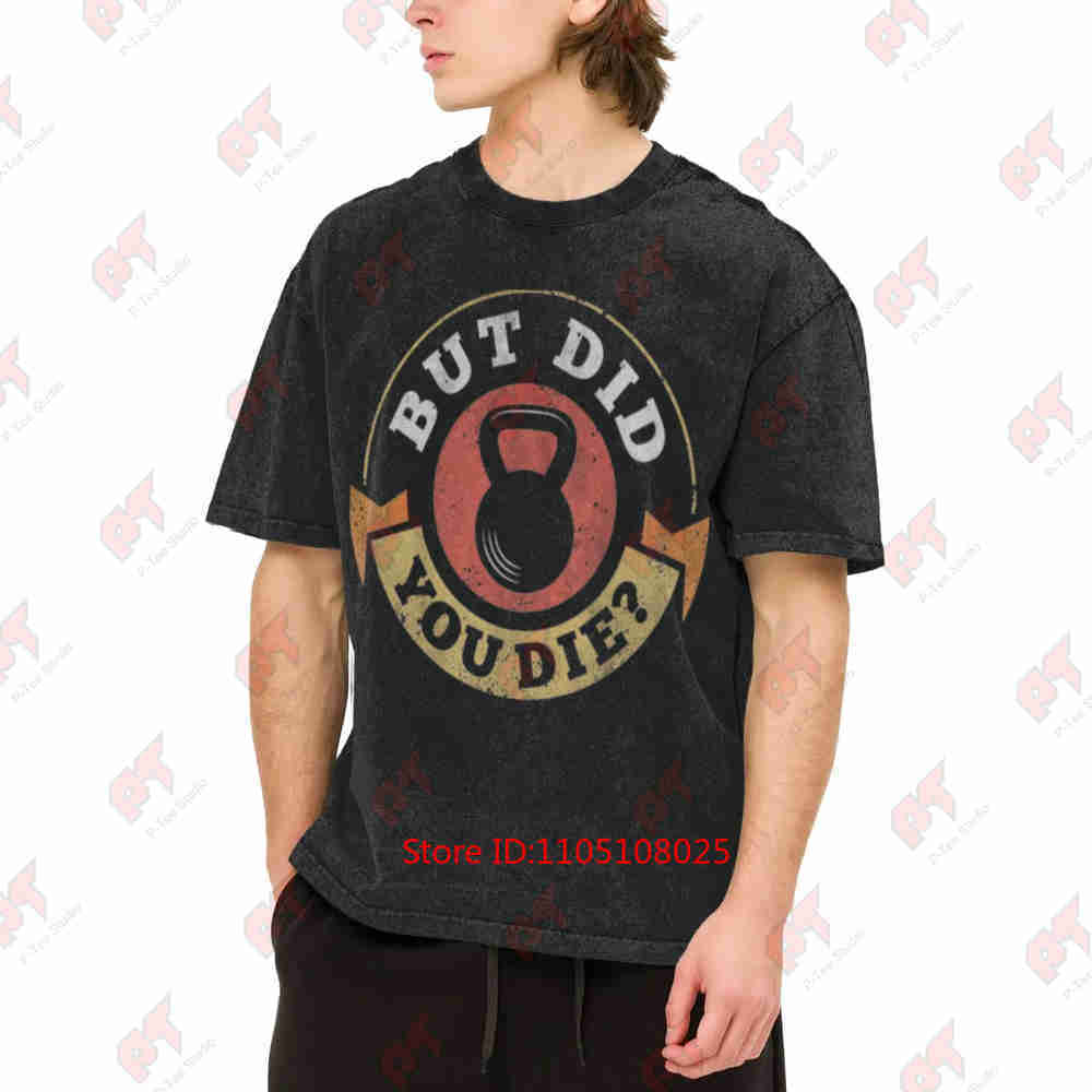 Mas Você Morreu? Camiseta Vint - Kettlebell avaliação e preço
