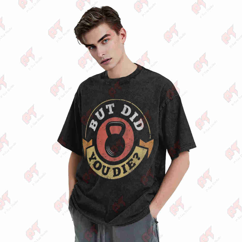 Mas Você Morreu? Camiseta Vint - Kettlebell avaliação e preço