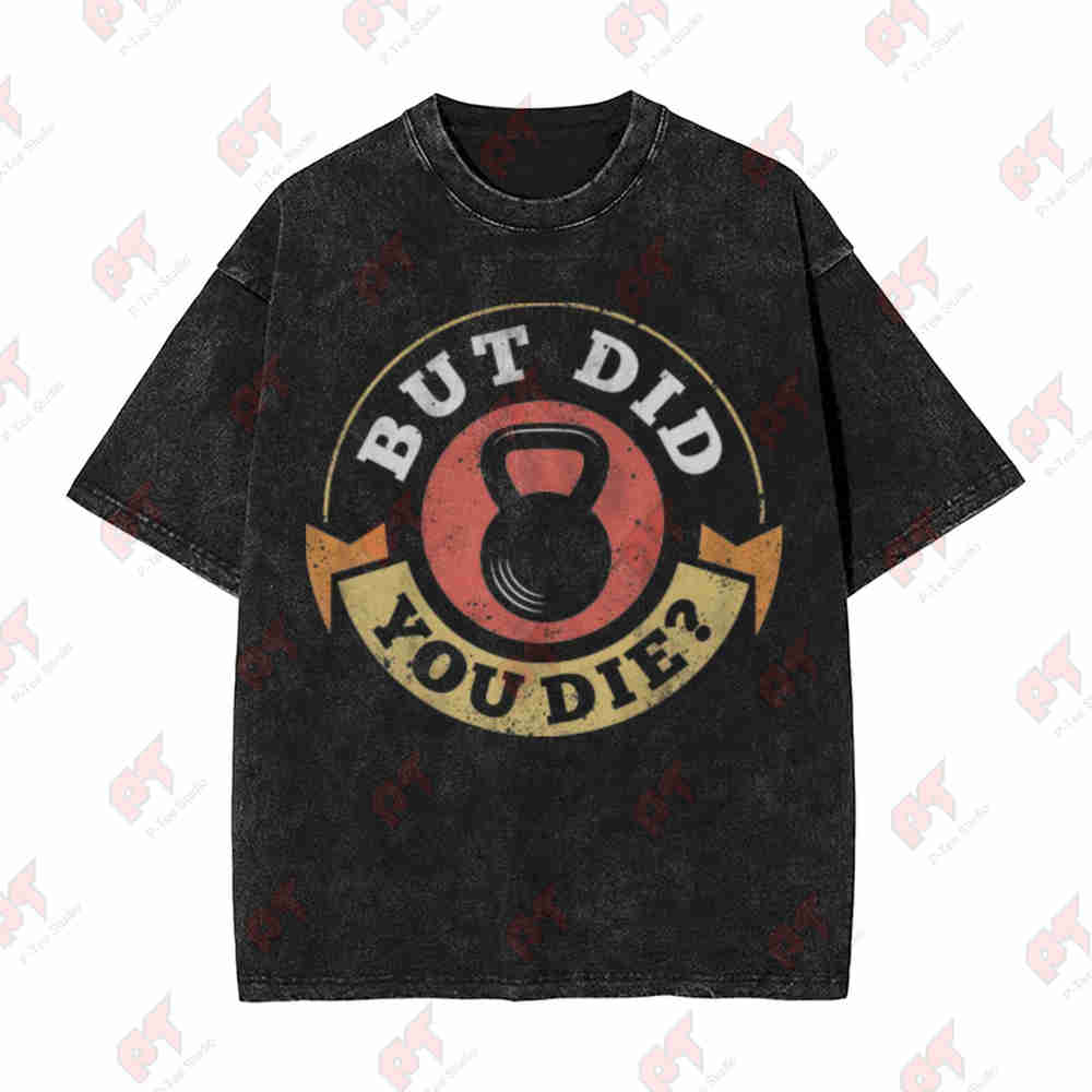 Mas Você Morreu? Camiseta Vint - Kettlebell avaliação e preço