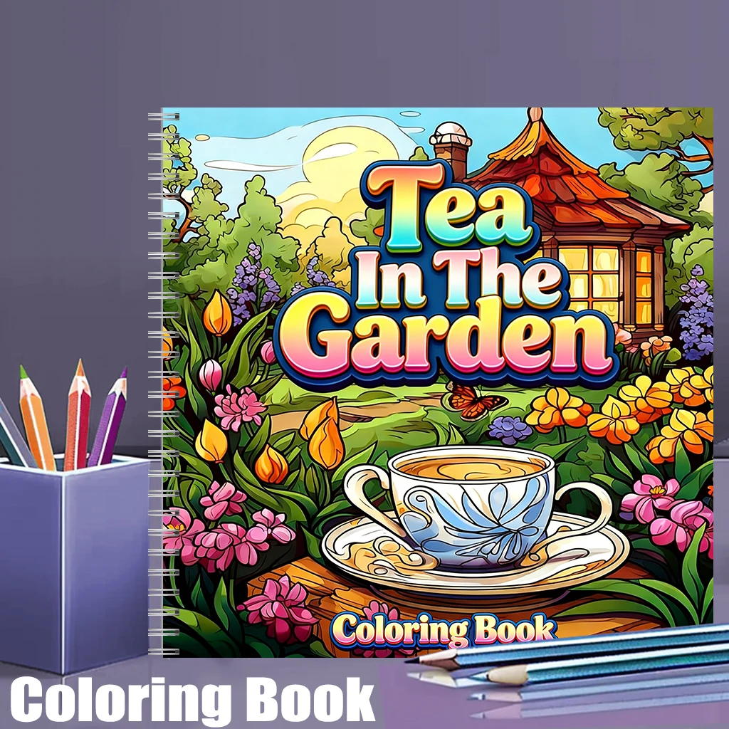 Livro de colorir Tea In The Ga - Chalk Bag avaliação e preço