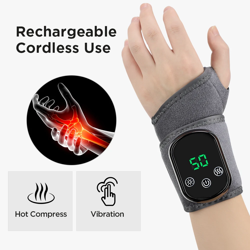 Massageador de calor para pés, - Wrist Wraps avaliação e preço